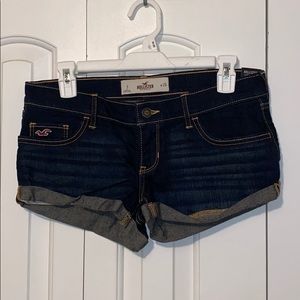 Hollister Low-Rise Denim Shorts